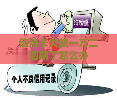 信用卡欠款一万二逾期了怎么办