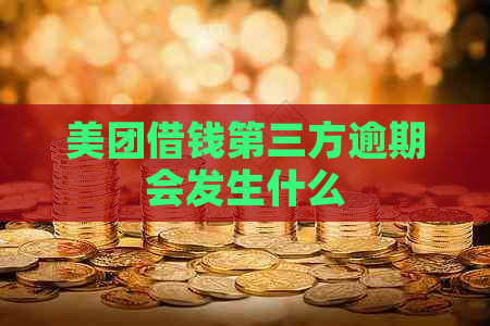 美团借钱第三方逾期会发生什么