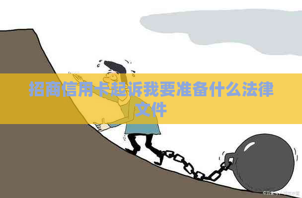 招商信用卡起诉我要准备什么法律文件
