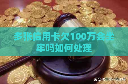 多张信用卡欠100万会坐牢吗如何处理
