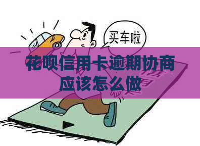 花呗信用卡逾期协商应该怎么做