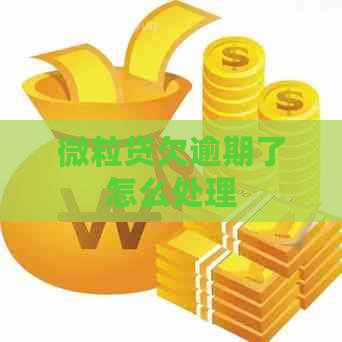 微粒贷欠逾期了怎么处理