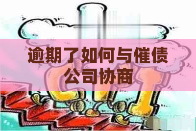 逾期了如何与催债公司协商