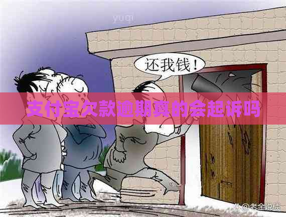支付宝欠款逾期真的会起诉吗