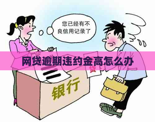 网贷逾期违约金高怎么办