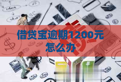 借贷宝逾期1200元怎么办