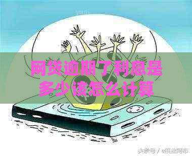 网贷逾期了利息是多少该怎么计算