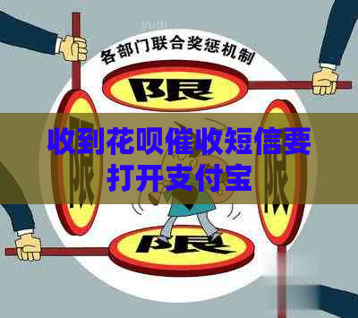 收到花呗短信要打开支付宝