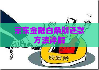 京东金融白条期还款方法详解