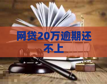 网贷20万逾期还不上