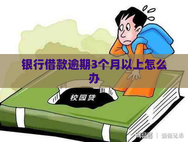 银行借款逾期3个月以上怎么办