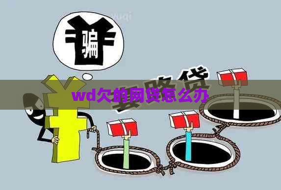 wd欠的网贷怎么办