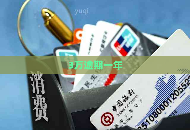 3万逾期一年