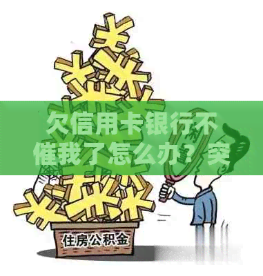 欠信用卡银行不催我了怎么办？突然不打电话了怎么回事？会不会起诉？