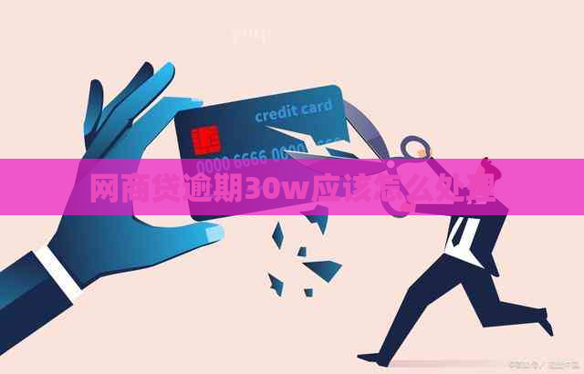 网商贷逾期30w应该怎么处理