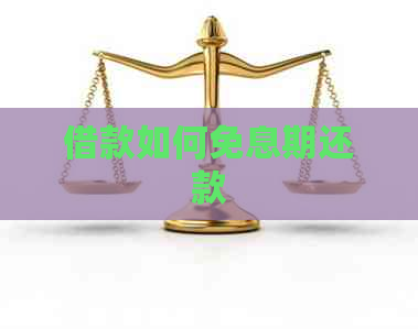 借款如何免息期还款