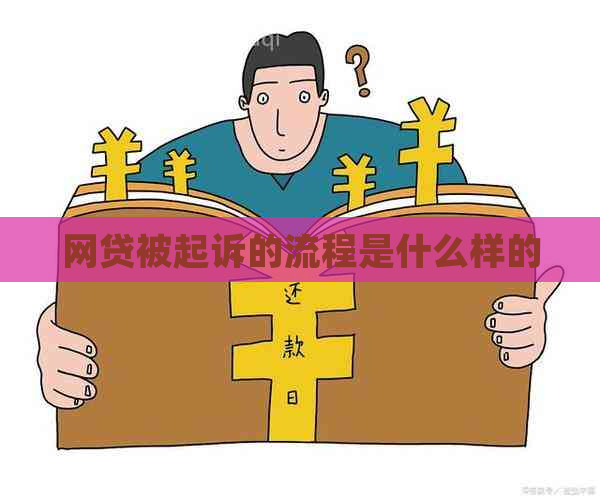 网贷被起诉的流程是什么样的