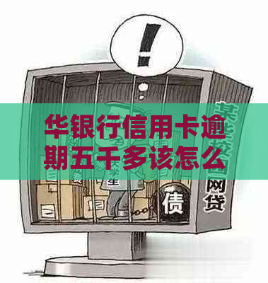 华银行信用卡逾期五千多该怎么办