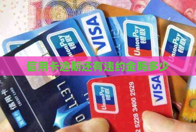 信用卡逾期还有违约金吗多少