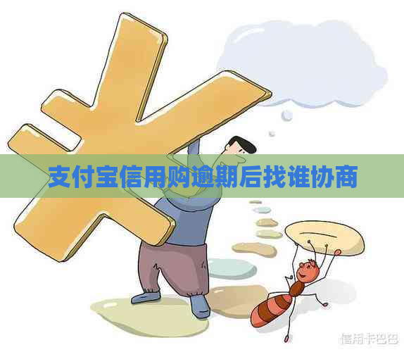 支付宝信用购逾期后找谁协商