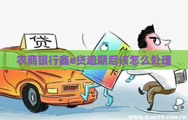 农商银行鑫e贷逾期后该怎么处理
