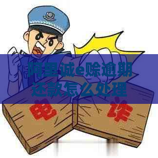 阿里诚e赊逾期还款怎么处理