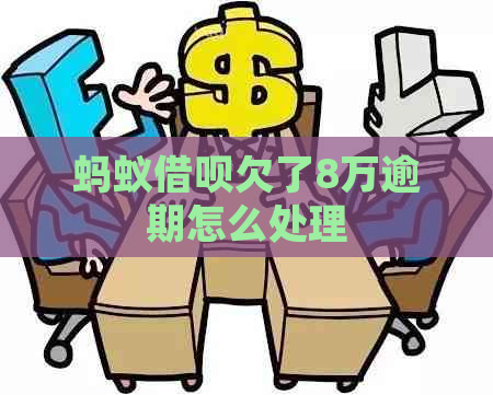 蚂蚁借呗欠了8万逾期怎么处理