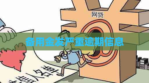 备用金发严重逾期信息