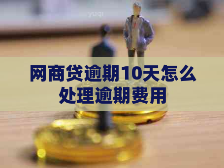 网商贷逾期10天怎么处理逾期费用