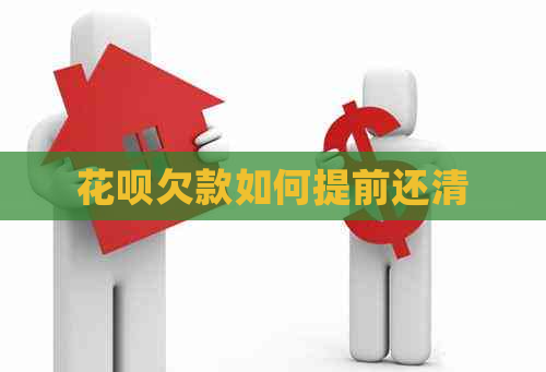 花呗欠款如何提前还清