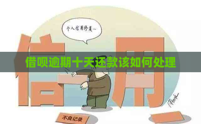 借呗逾期十天还款该如何处理