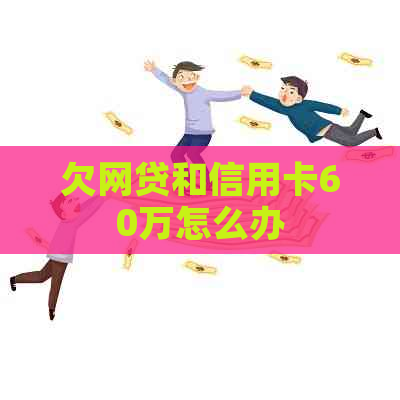 欠网贷和信用卡60万怎么办