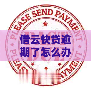 借云快贷逾期了怎么办