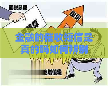 金融的短信是真的吗如何辨别