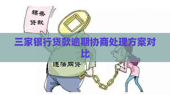 三家银行贷款逾期协商处理方案对比