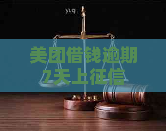 美团借钱逾期7天上