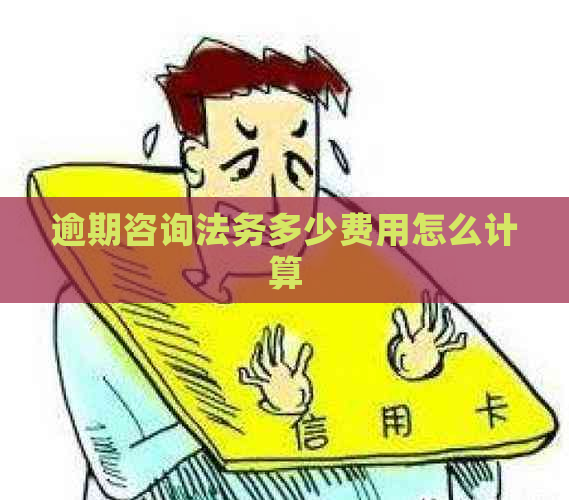 逾期咨询法务多少费用怎么计算