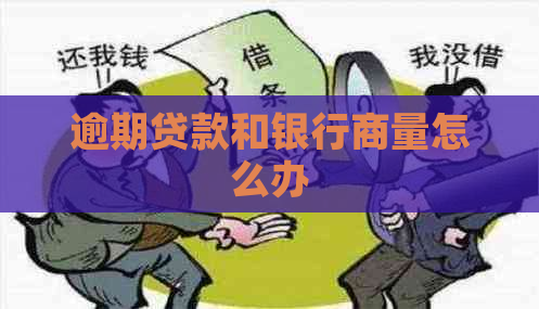 逾期贷款和银行商量怎么办