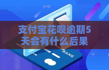 支付宝花呗逾期5天会有什么后果