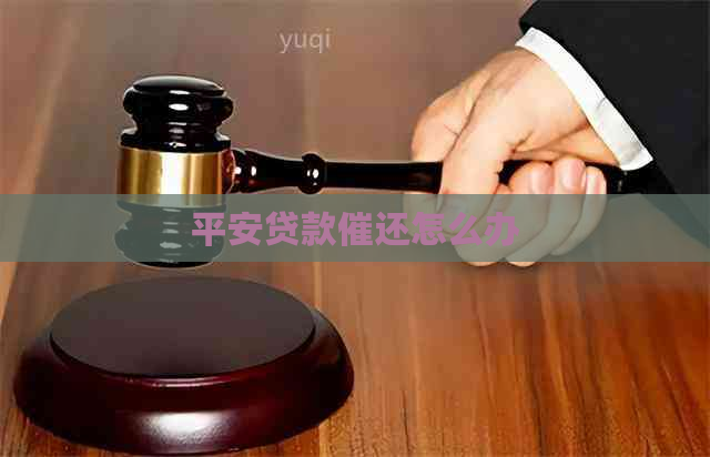 平安贷款催还怎么办