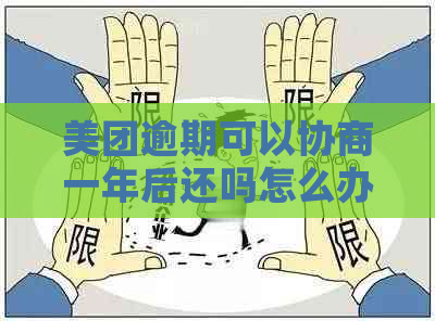 美团逾期可以协商一年后还吗怎么办理