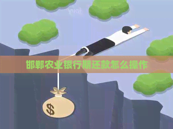 邯郸农业银行期还款怎么操作