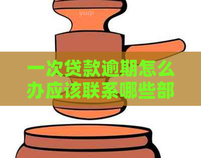 一次贷款逾期怎么办应该联系哪些部门