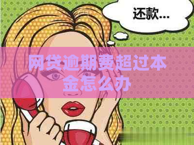 网贷逾期费超过本金怎么办