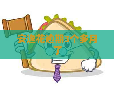安逸花逾期3个多月了