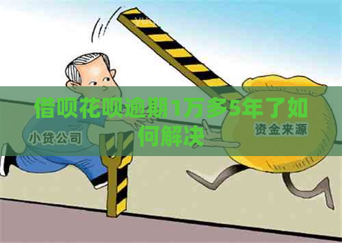 借呗花呗逾期1万多5年了如何解决