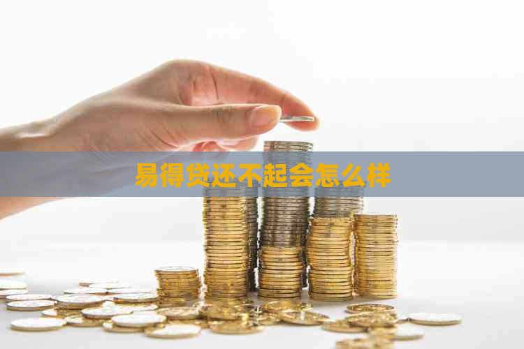 易得贷还不起会怎么样