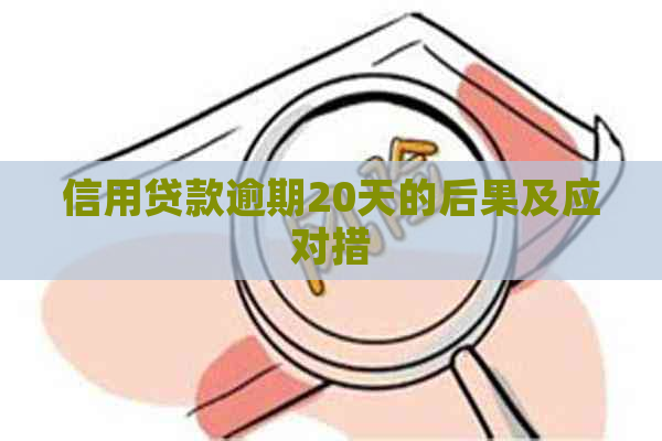 信用贷款逾期20天的后果及应对措