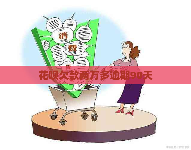 花呗欠款两万多逾期90天