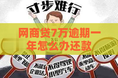 网商贷7万逾期一年怎么办还款